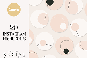 Instagram Highlights Icon Boho Canva