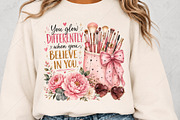 You Glow Differently PNG, Makeup Bag, a Seasonal Illustration by Canvas Craft (Thumbnail 5 of 6)