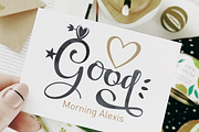 Alista script, a Script Font by Franstudio (Thumbnail 7 of 11)