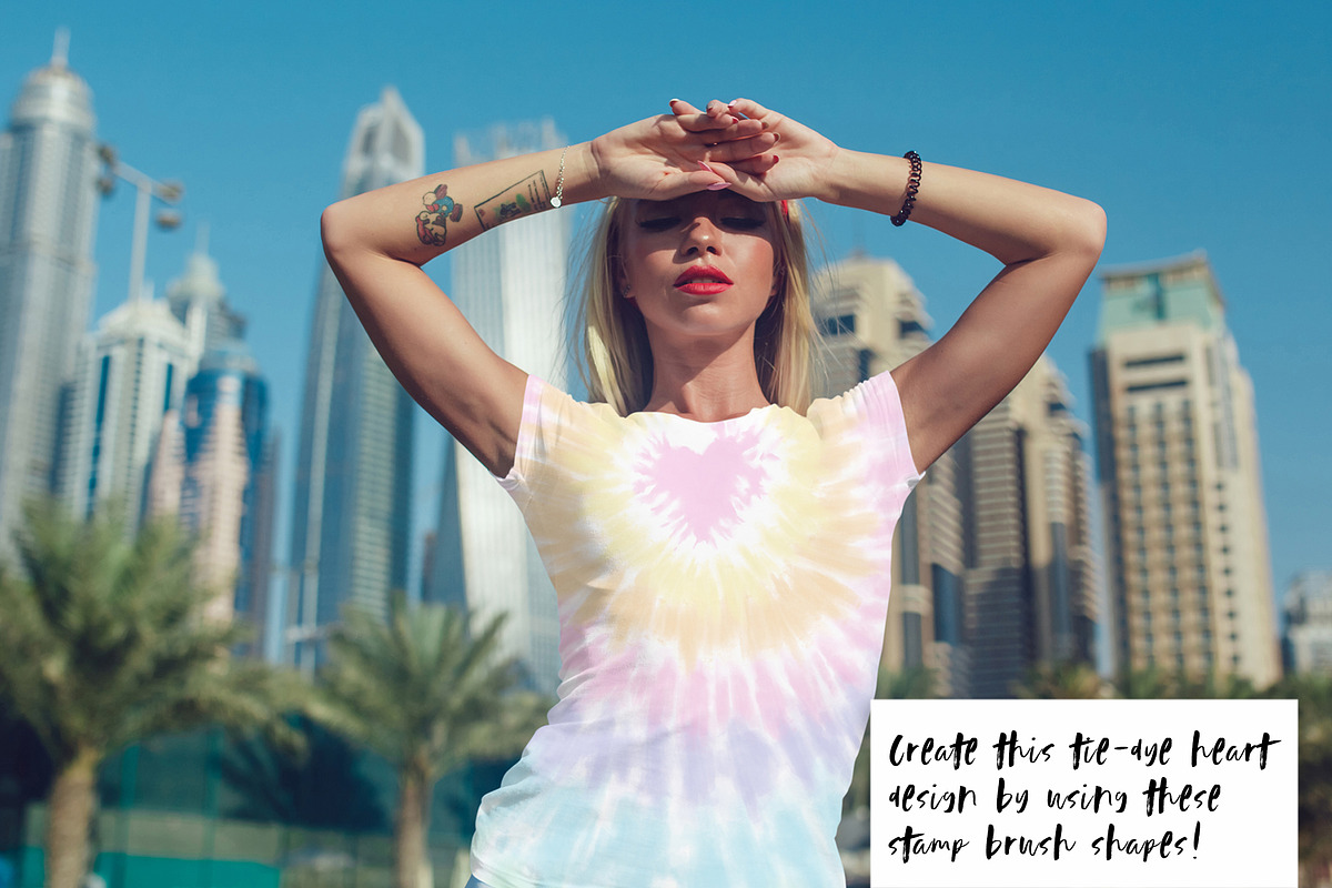 Digital Tie-Dye Brushes Vol 4, a Brush Add-On by The Gypsy Goddess (Photo 8 of 8)