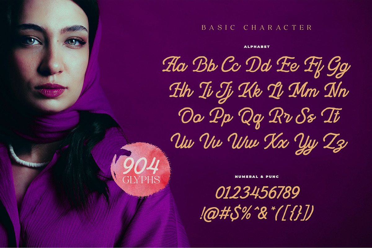 Dianthus Maiden Typeface, a Script Font by alit design (Photo 6 of 17)