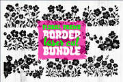 Floral Frame Border Laser Cut Bundle, a Graphic by balal (Thumbnail 1 of 11)