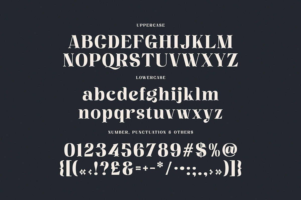 Mangat Lonergan, a Serif Font by Cruzine (Photo 5 of 8)