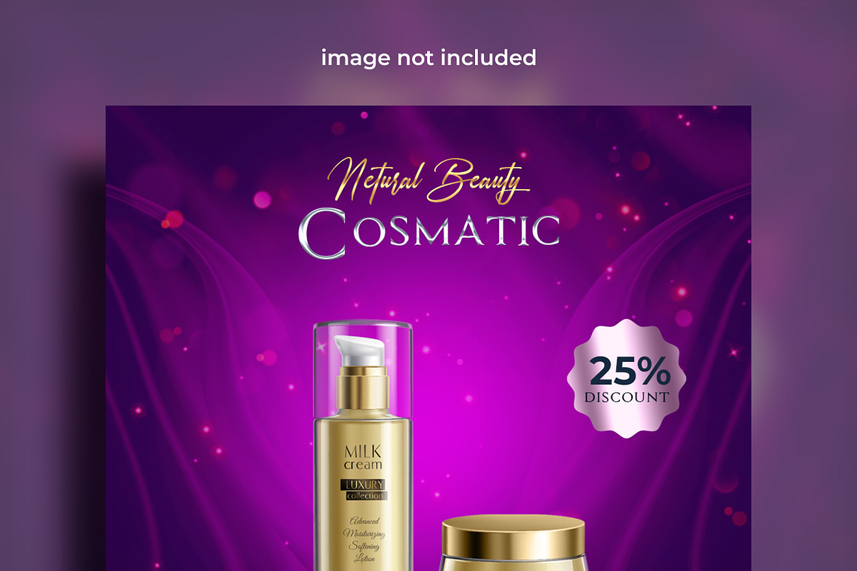 Cosmetics product sale poster, a Social Media Template by mdmijanur0187 (Photo 3 of 3)