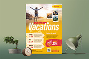 Travel Flyer Template, a Flyer Template by Boostock (Thumbnail 3 of 4)