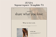 Squarespace 7.1 Template: Zenda ⓪, a Squarespace Template by dunagency (Thumbnail 5 of 11)