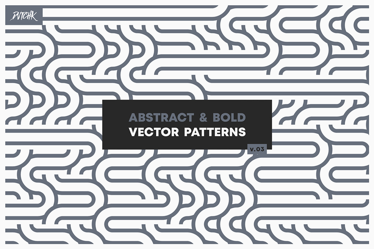 Abstract & Bold Vector Patterns V03, a Pattern Graphic by dvtchk (Photo 7 of 11)