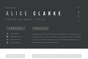 Resume Template 1, 2 page | Oslo, a Resume Template by Resume Angels (Thumbnail 3 of 9)