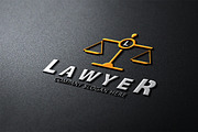Legal Lawyer Law-Firm Justice Logo, a Branding & Logo Template by Creative Dezing (Thumbnail 1 of 6)