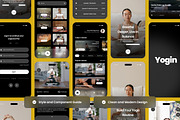 Yogin – Yoga & Meditation App Design, an App Template by twinstd (Thumbnail 3 of 5)
