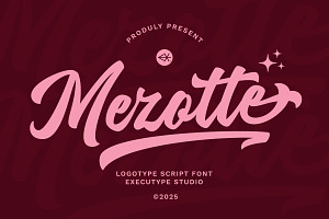 Mezotte - Bold Script Logotype, a Script Font by executypeStudio