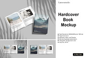 Hardcover Book Mockup, a Books & Magazine Mockup by lamorastudio (Thumbnail 1 of 9)