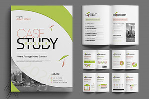 Business Case Study Report Design, a Stationery Template by MightyDesign