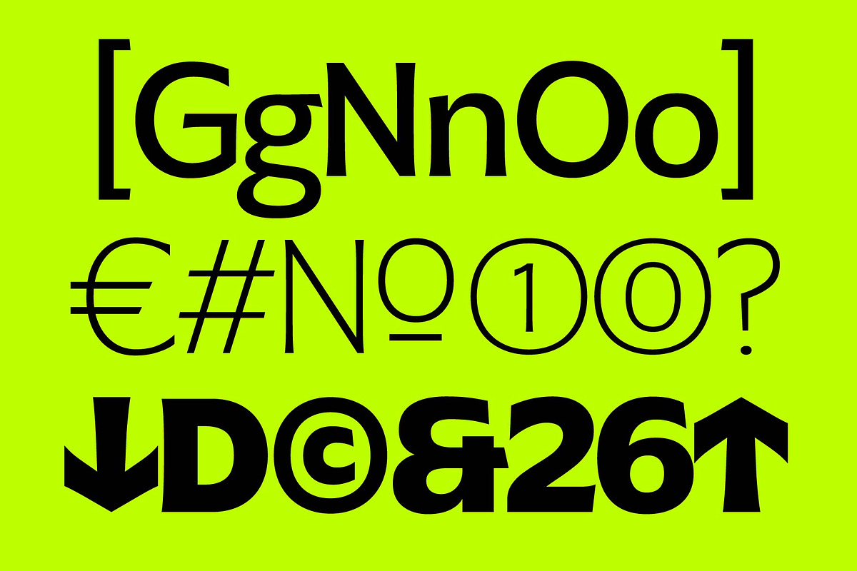 MTC Gilcho Flare - Variable Font, a Sans Serif Font by Martype (Photo 4 of 20)