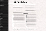 Calligraphy Practice Toolkit, a Brush Add-On by Magnatype (Thumbnail 2 of 8)