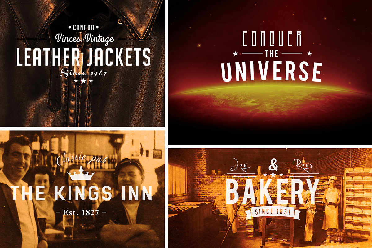 The Vintage LOGO Bundle 2, a Branding & Logo Template by Mayde (Photo 3 of 5)