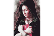 Artistic Oil Painting PS Action, an Action Add-On by Studio Retouch (Thumbnail 5 of 11)