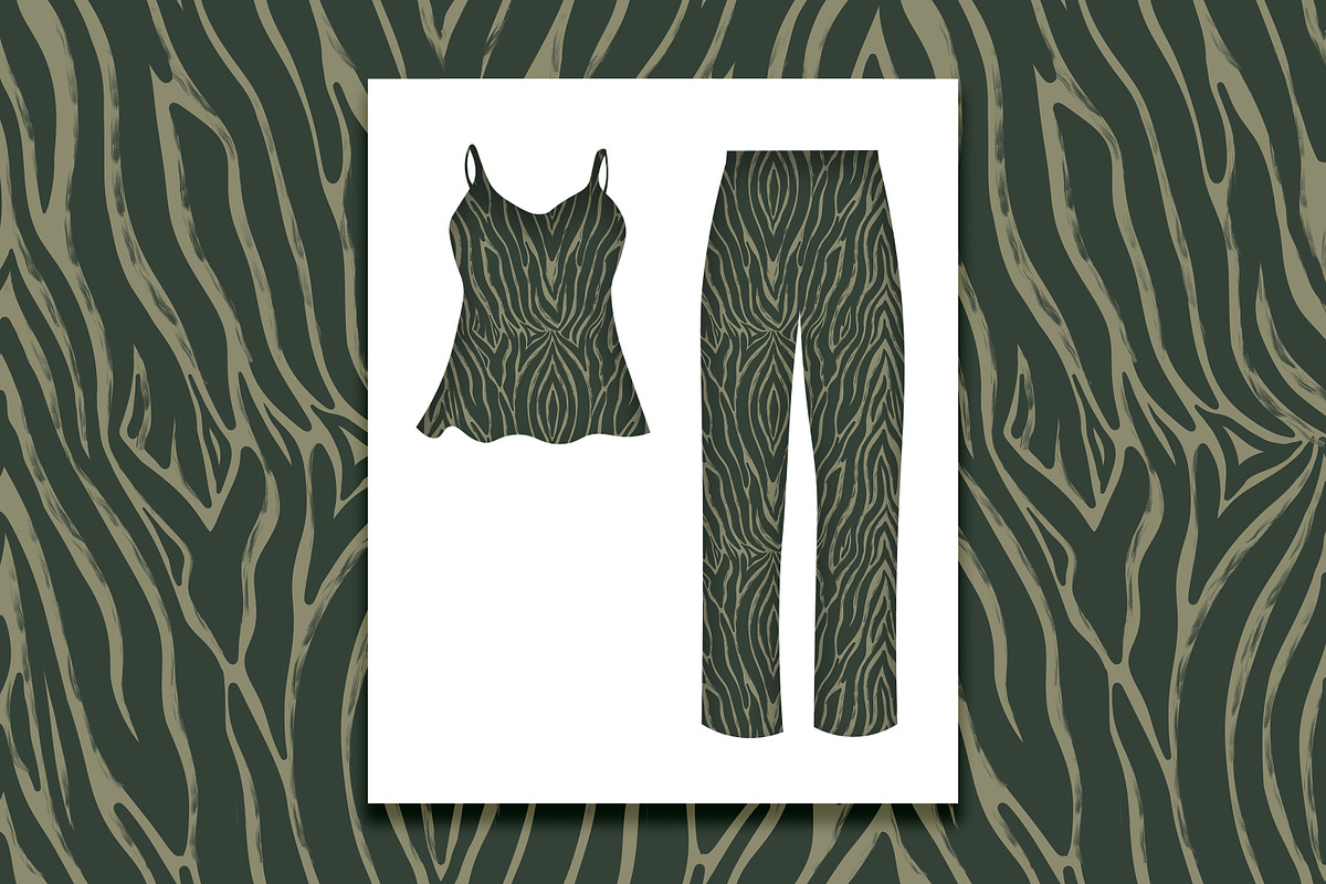 Wild Animal Print Set Modern Vintage, a Pattern Graphic by Oksana Dovhopol Art (Photo 14 of 19)