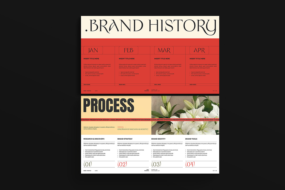 Brand Strategy Presentation Template, a Presentation Template by ArtisanaAura (Photo 6 of 15)