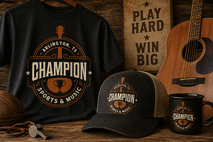 Guitar Trophy Western Sport Bar logo