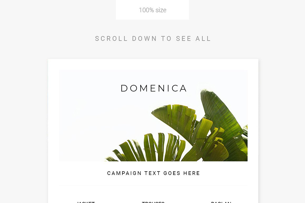 Clean E-Newsletter Bundle, an Email Template by Swiss_cube (Photo 20 of 23)