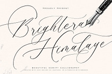 Brightera Himalaye Beautiful Script