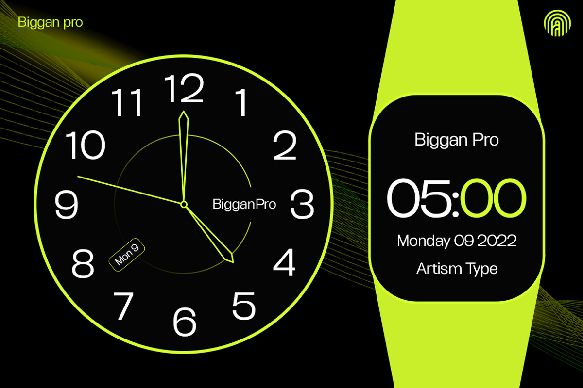 Biggan Pro, a Sans Serif Font by artism_design (Photo 7 of 9)