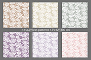 Seamless Lace Floral Patterns, a Pattern Graphic by Sveta Aho (Thumbnail 4 of 4)
