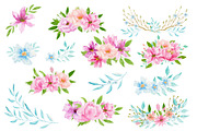 Deers Watercolor Set, a Background Graphic by Irene_Boiko_ART (Thumbnail 4 of 11)