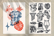 Pointillism graphics, a Decorative Illustration by Soir Creative (Thumbnail 8 of 13)