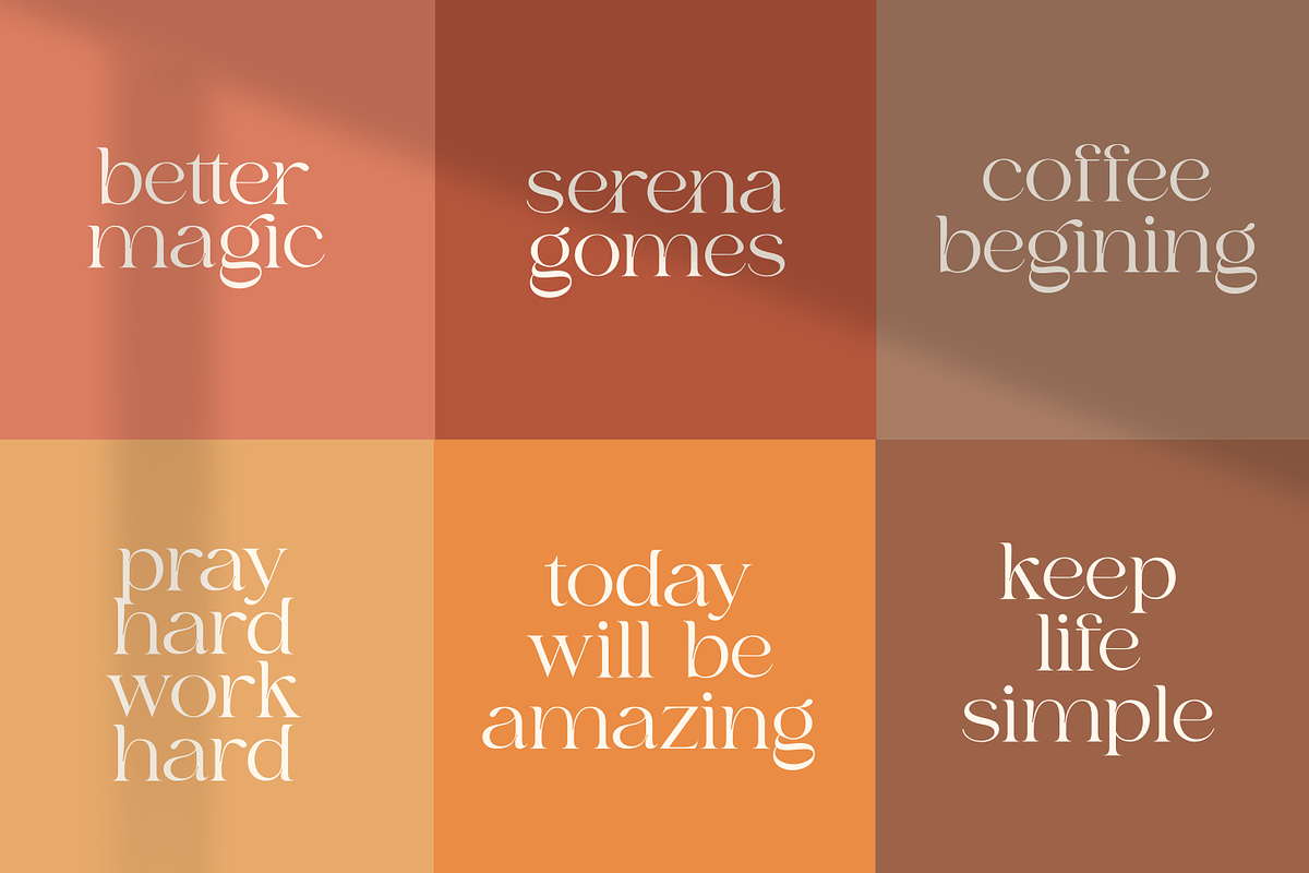 Bilgie - Chique Serif Font, a Serif Font by zeenesia (Photo 10 of 19)