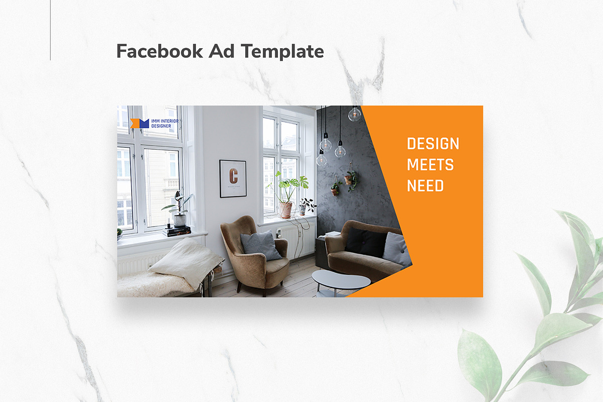 Interior Designer Facebook Materials, a Social Media Template by ...