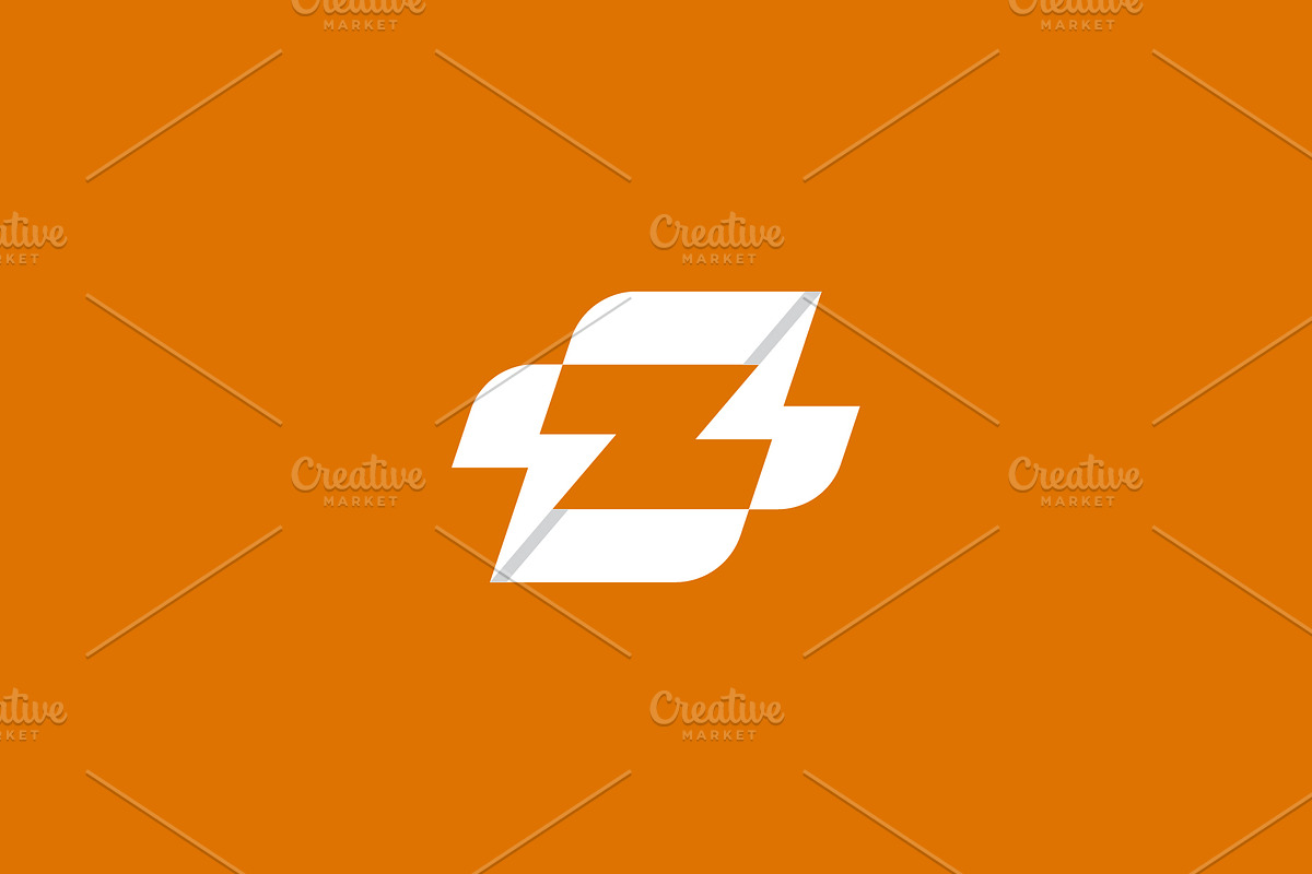 Letter Z Volt or voltage logo design, a Branding & Logo Template by Amadul11 (Photo 1 of 5)