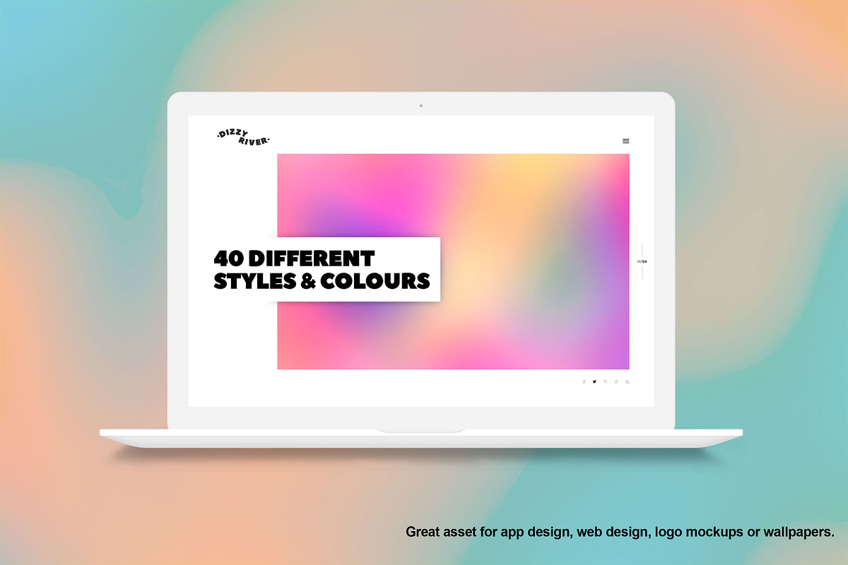 40 Unique Blurred Backgrounds, a Templates & Theme by dizzyriver (Photo 3 of 9)