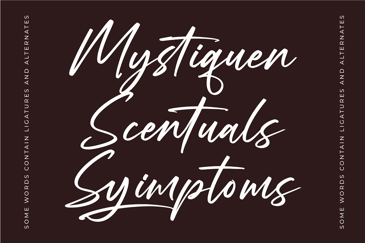 Mogary Overlay Bold Calligraphy Font, a Script Font by stylishtype.co (Photo 11 of 20)
