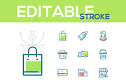 360+ Thin Line Design Icons Bundle, an Outline Icon by Boyko Pictures (Thumbnail 4 of 10)
