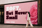 Rose Titan Bold Display Font, a Script Font by Littlehand (Thumbnail 7 of 10)