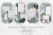 French Blue Linen Mockups, a Photo by BlueHarborPaperie (Thumbnail 9 of 9)
