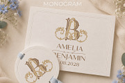 AB BA Wedding Monogram Logo, a Branding & Logo Template by LogoAV (Thumbnail 5 of 7)