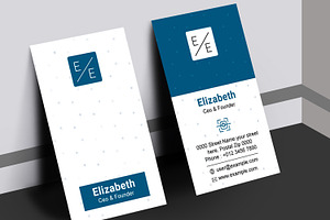 Modern Business Card Design Layout