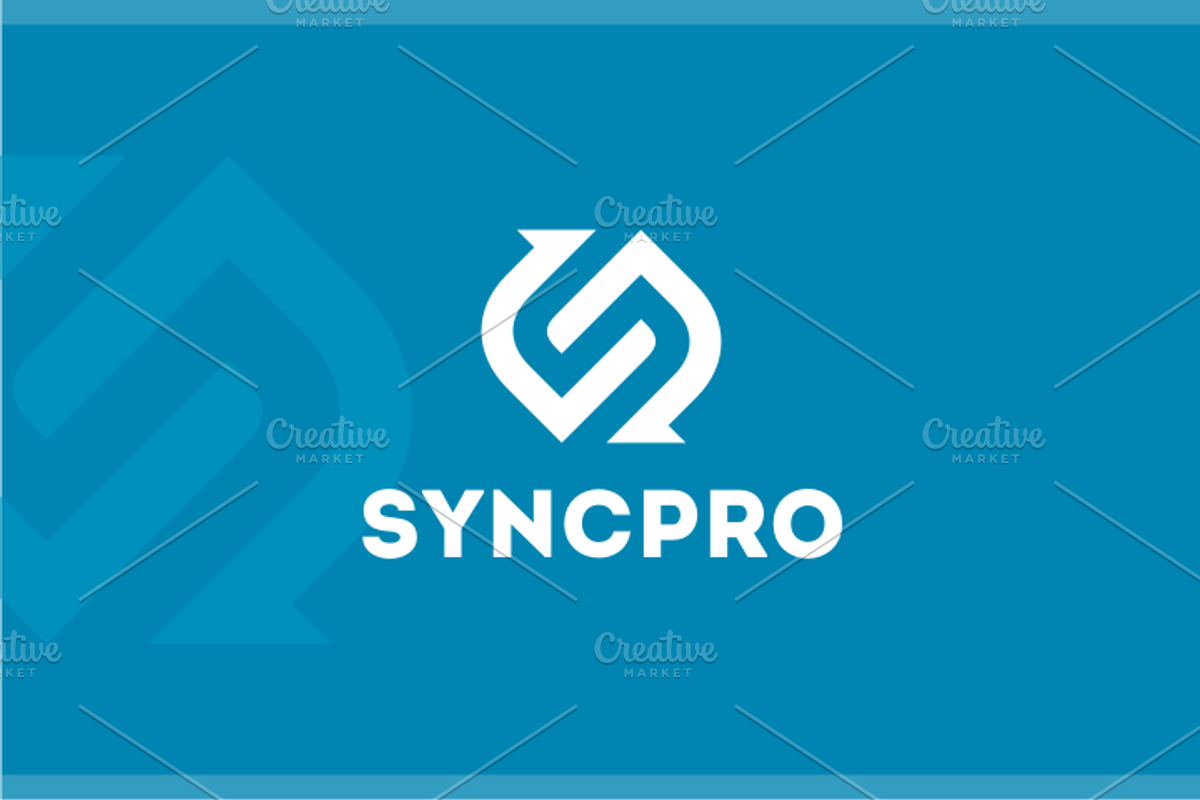 SyncPro - Letter S Logo, a Branding & Logo Template by yopie