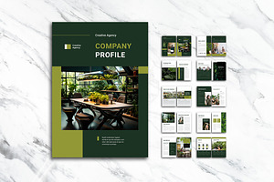 Green Future Company Profile, a Brochure Template by UICreative