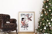 Christmas Frame Mockup Bundle -20, a Print Template by Mockup Shop (Thumbnail 18 of 39)