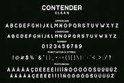 VT Contender - Vintage Display Font, a Sans Serif Font by ViactionType (Thumbnail 9 of 14)