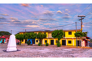 Colorful Square at Fortaleza de la, an Architecture Photo by Leonid Andronov