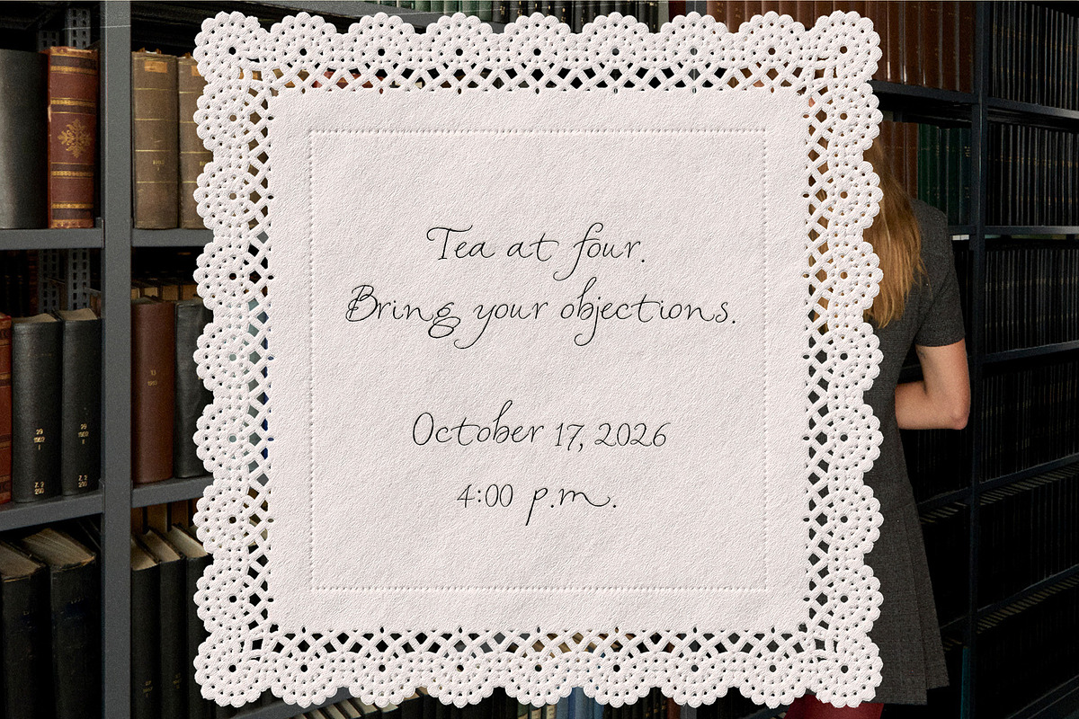 Possible Trouble: Textured Script, a Script Font by Mneme (Photo 2 of 8)