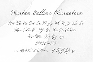 Martan Calline - Elegant Script