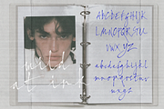 Wild at Ink - Liquid Ink Fonts, a Handwritten Font by Lilithcollageart (Thumbnail 8 of 11)