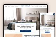 Beach Vacation Wix Studio Website, a Wix Template by Kitteeh (Thumbnail 2 of 9)