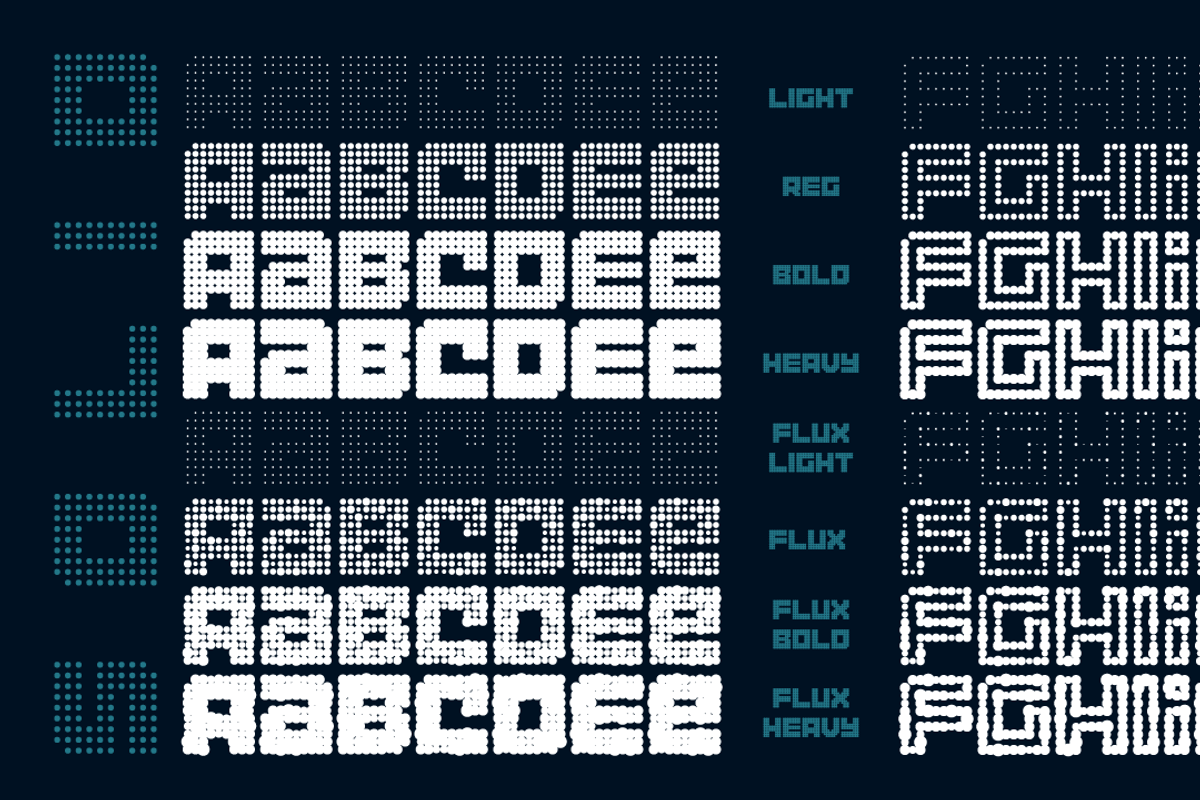 Superscore - variable dot font, a Font by Swell Type (Photo 3 of 7)